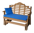 A & L Furniture Co. Marlboro Recycled Plastic 5ft Glider Chair