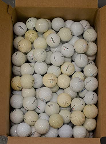 Golf Ball Planet 600 Hit Away Used Golf Balls White/Color Mix