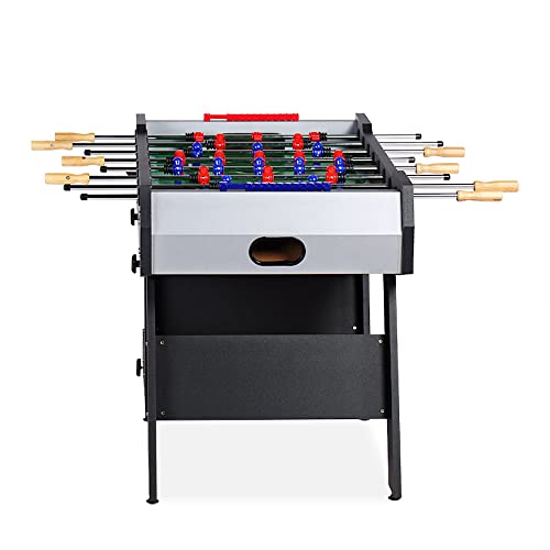 KICK Majesty 55" Folding Foosball Table Gray