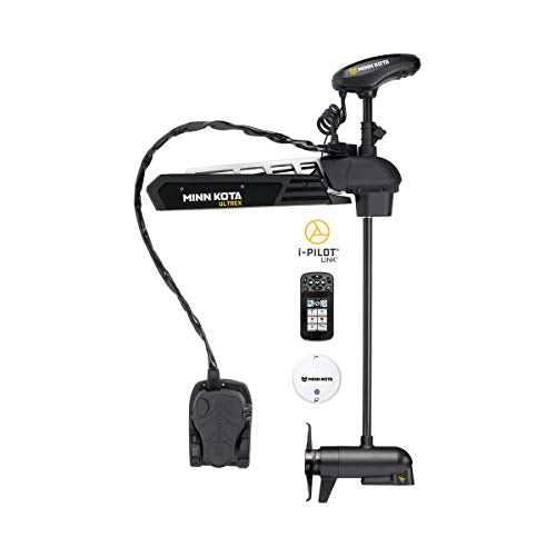 Minn Kota Ultrex Freshwater Bow-Mount Motor with MEGA Down Imaging, i-Pilot Link GPS, 80 lbs Thrust, 45" Shaft Black