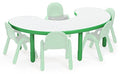 Angeles Baseline Kidney Activity Table 24"H Shamrock Green
