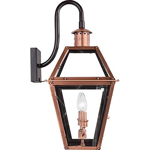 Bailey Street Home 2 Light Wall Lantern Aged Copper Finish Copper