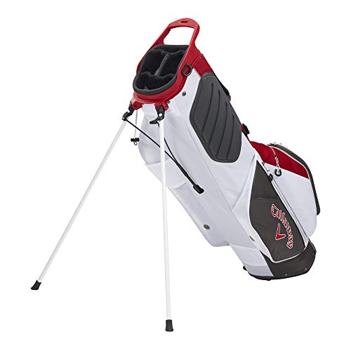Callaway Golf 2021 Fairway C Stand Bag Charcoal/White/Cardinal