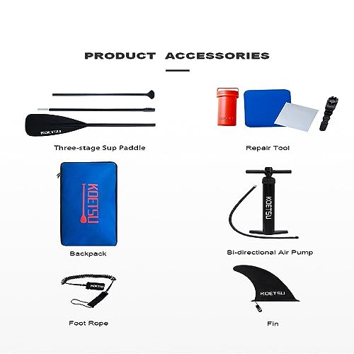 NETFEN KOETSU Double Layer Inflatable SUP Paddle Board