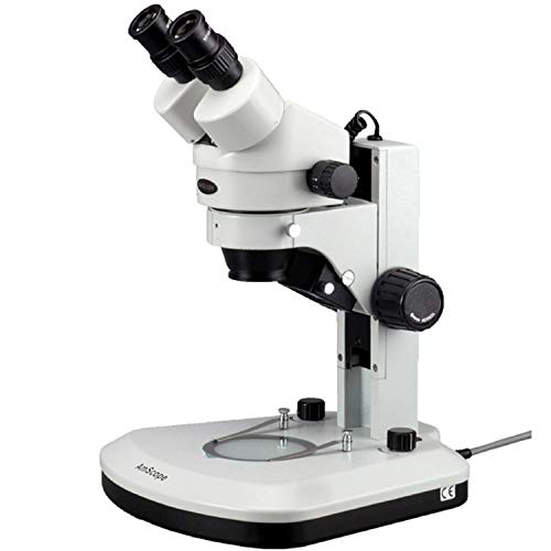 AmScope Professional Binocular Stereo Zoom Microscope White