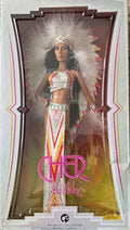 Mattel Barbie 70s Cher Bob Mackie Collector Black Label Black