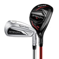 TaylorMade Golf Stealth High Draw Iron Combo Set 4/5 Rescue 6-P - Right Hand Regular Silver