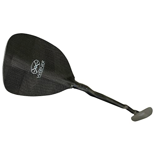 Werner Paddles Whitewater Kayak Paddle Carbon Bent Shaft 197cm