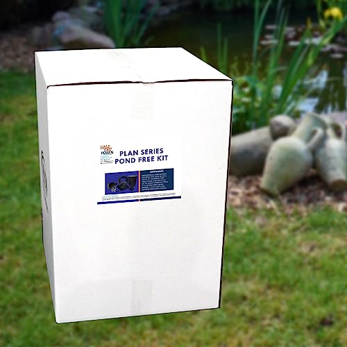 HALF OFF PONDS Simply Waterfalls 6100 Waterfall Kit with MatrixBlox, 10' x 30' EPDM Liner, 6,100 GPH Pump Black