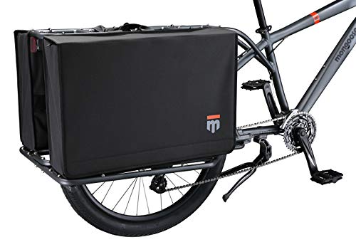 Mongoose Envoy Cargo Bike Grey 26-Inch Wheels 8-Speed Shimano Drivetrain