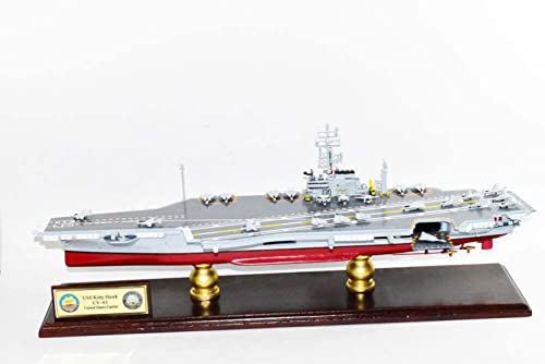 Squadron Nostalgia LLC USS Kitty Hawk CV-63 Aircraft Carrier Model 24 Inch Navy