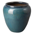 Emissary Home and Garden Round Planter LG Green 30X30