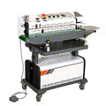 INTBUYING Automatic Vacuum Sealing Packing Machine with Code Printer LF1080 110V Black&White