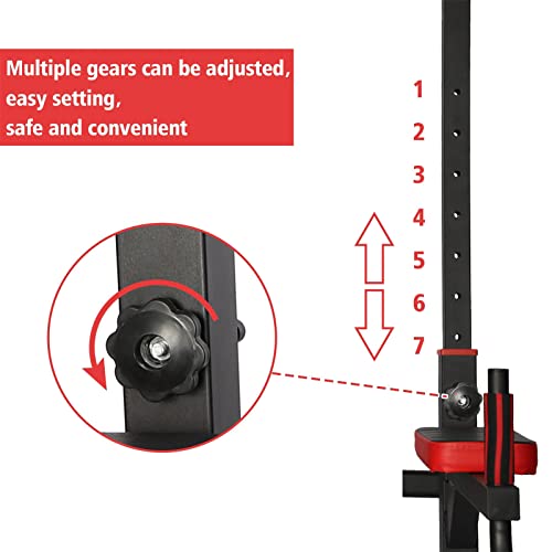 PRODCA Power Tower Multi-Functional Pull Up Bar Dip Station Push Up Workout Exercise Equipment