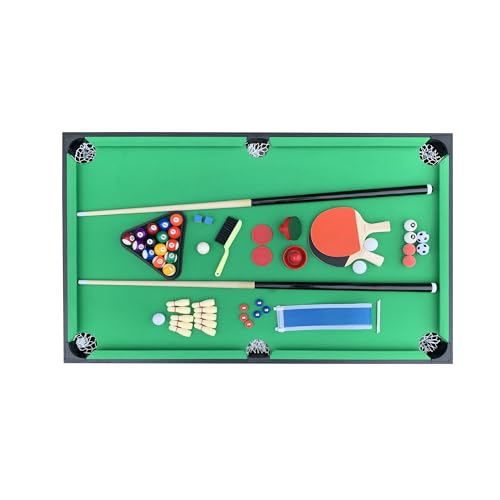 KICK Pentacle 55" 5-in-1 Multi Game Table Black