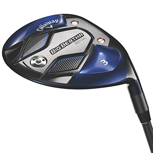 Callaway Big Bertha REVA Women's Fairway Left RCH 50gr Graphite Ladies 3 Wood Silver