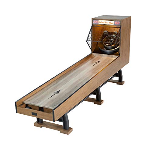 Barrington Billiards Roll and Score Game Set 10' - Vintage Speedball Bowling Machine Tan/Black