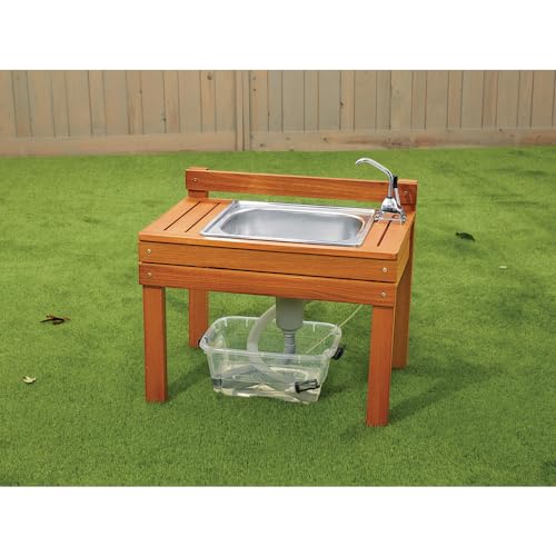 Excellerations Outdoor Toddler Mud Kitchen Wood