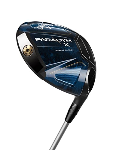 Callaway Golf 2023 Paradym X Driver Right Hand Hzrdus Silver 60G Shaft Stiff Flex 10.5 Degrees Loft Black Silver
