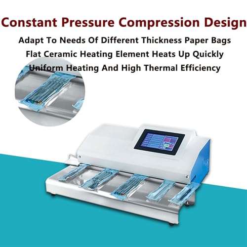 XXDUNQFE Automatic Medical Thermal Sealing Machine White