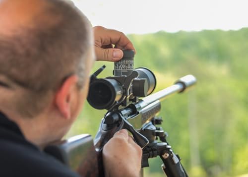TRACT TORIC UHD 4-25X50 34mm FFP MOA Scope with Eagleman LRH Reticle Graphite Grey