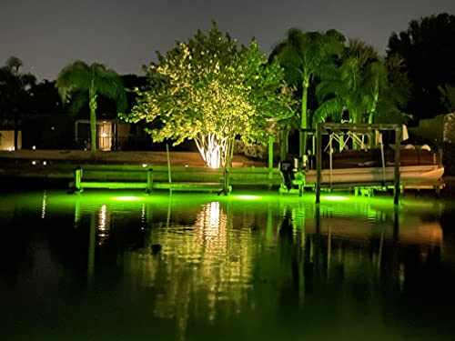 Underwater FishLight Extra Bright 250W Double Light Natural Green