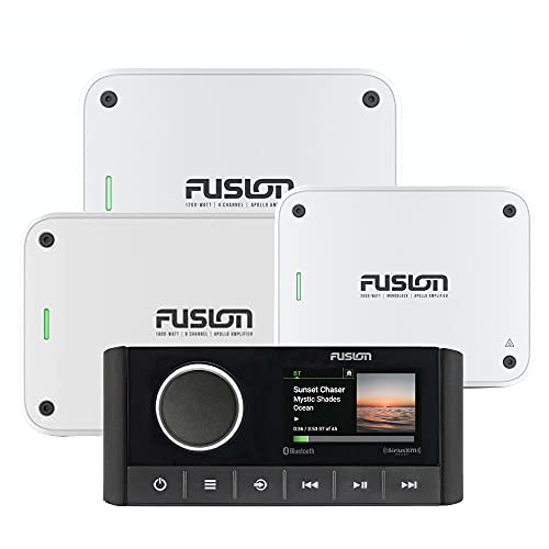 Fusion Entertainment Apollo Marine Entertainment System with 6 Channel and 4 Channel Amplifiers