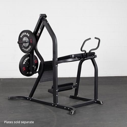 Titan Fitness Plate-Loaded Kickback Glute Machine 33 LB Capacity