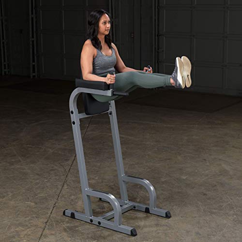 Body-Solid GVKR60 Vertical Knee Raise with Dip Station Grey/Black
