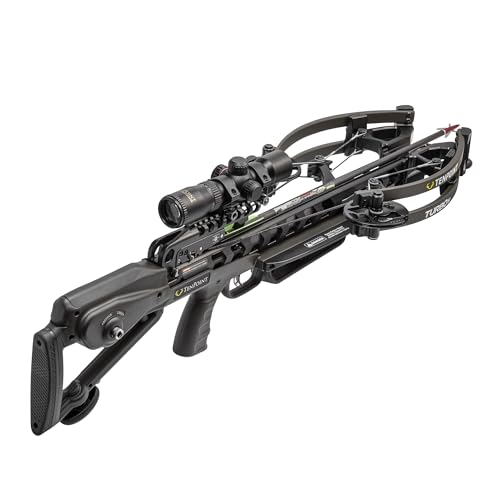 TenPoint Turbo S1 Crossbow Moss Green 390 FPS with RangeMaster Pro Scope & ACUslide System
