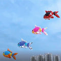 TiffyDance 5m Colorful Goldfish Kite Pendant Nylon Multicolor