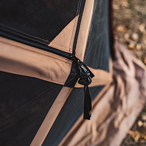 Gazelle Tents G6 Cool Top 6-Sided Portable Gazebo Badlands Brown