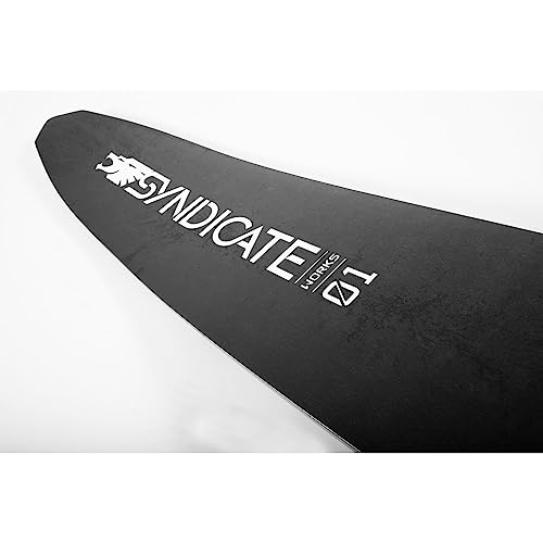 HO Syndicate Works 01 Slalom Waterskis Black/Silver Large