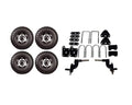 3G Deluxe Lift Kit Combo for EZGO RXV Golf Carts 2008-2013.5 with 10" Colossus