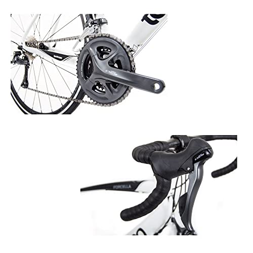 Tommaso Forcella Sport Bike Aluminum Road Bike Matte White