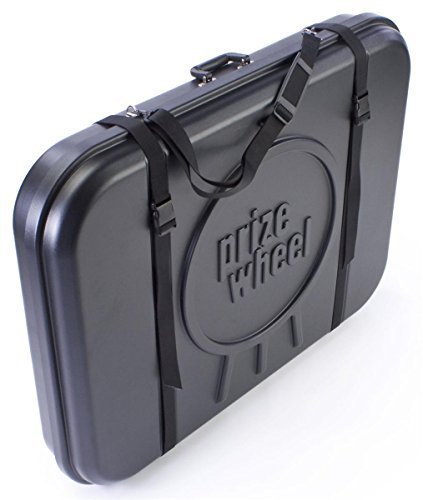 Marketing Holders Games People Play 31 in. Prize Wheel Game Travel Case Black