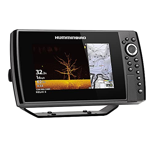 Humminbird Helix 8 Chirp MEGA DI GPS G4N Fish Finder Control Head Only Black