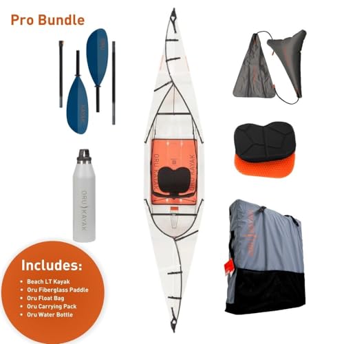 Oru Kayak Beach LT Starter Bundle White