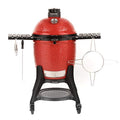 Kamado Joe Classic Joe III 18-Inch Charcoal Grill & Smoker Blaze Red