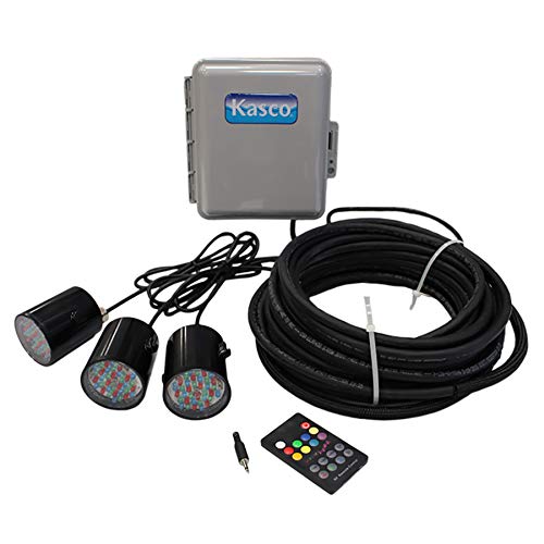 Kasco VFX Series Aerating Pond Fountain 3/4 HP 120V with RGB Lighting White