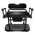 MADJAX Genesis 250 Steel Frame Golf Cart Seat Kit Black (Club Car Precedent 2004 - Up)