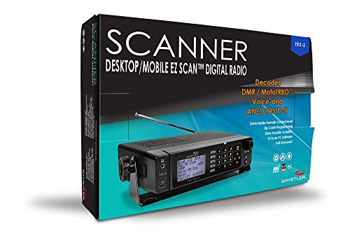 Whistler TRX-2 Desktop Digital Scanner Black