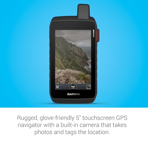 Garmin Montana® 760i Rugged GPS Handheld Navigator Black