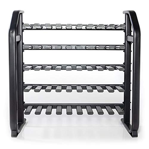 Power Systems Denali Series Vertical Dumbbell Rack Black