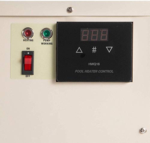 Coasts Electric Pool Water Heater 240V 15KW for Above Ground Inground Pool Hot Tub