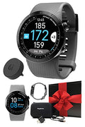 PlayBetter Shot Scope X5 Golf GPS Watch (Steel Gray) Bundle | Touchscreen, Shot Tracking Tags, Distances, Shot Detection
