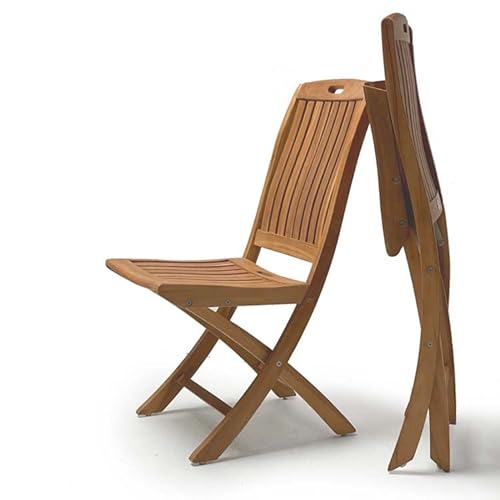 Bayview Patio 7 Piece Indonesian Grade A Teak Outdoor Folding Dining Set Natural Finish Teak Wood