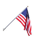 Annin Flagmakers American Flag SolarGuard Nylon Outrigger Flagpole Kit 8 Feet