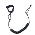 HEYTUR Coiled SUP Leash 10' Black