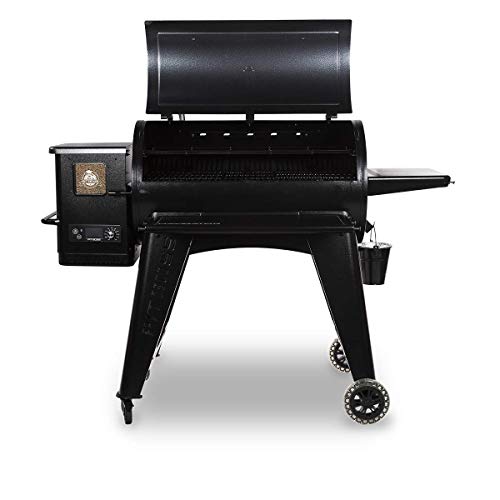 PIT BOSS PB1150G Wood Pellet Grill with Cover and Folding Front Shelf, 1150 sq. inch Black